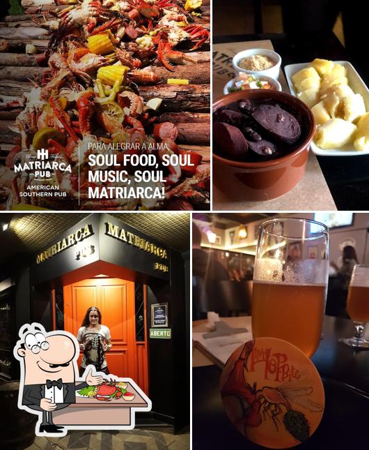 Consiga frutos do mar no Matriarca Pub