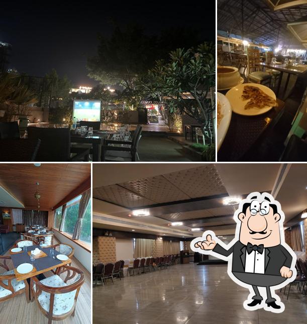 Take a seat at one of the tables at The Clover - Bar Kitchen Banquets