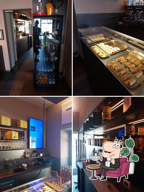 Unocaffè si caratterizza per la interni e cibo