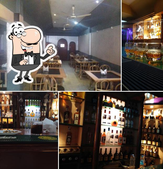 Take a seat at one of the tables at Tantra