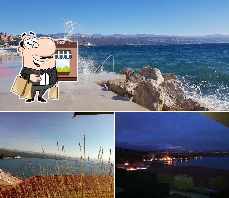 Goditi la vista dagli esterni di Caffe bar Leonardo