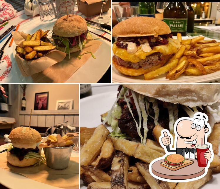 Prenditi un hamburger a Paisàni