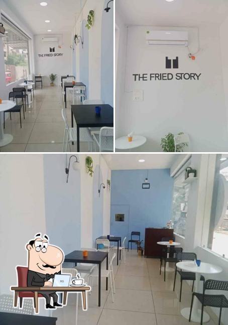 The interior of The Fried Story