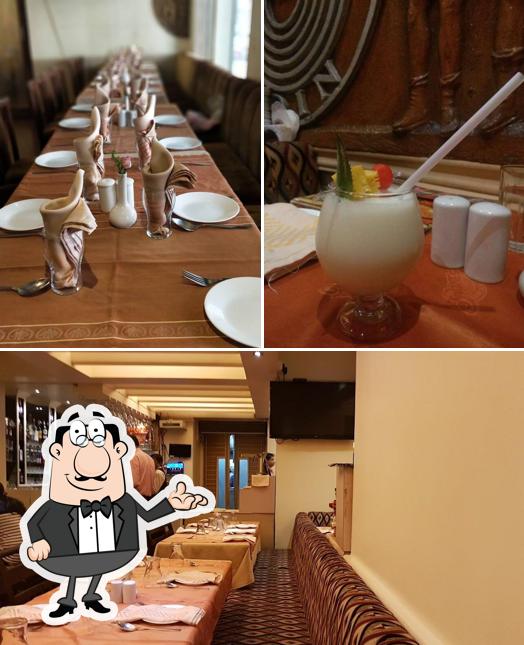 Take a seat at one of the tables at Silver Coin Family Restaurant & Bar