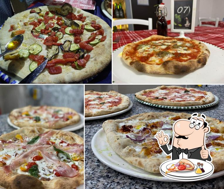 A Toto pizza, puoi ordinare una bella pizza