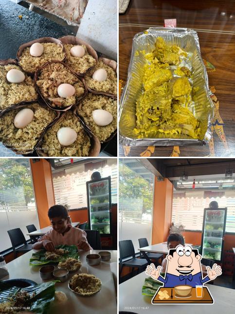 Food at Bengaluru Hoskote Dum Biriyani