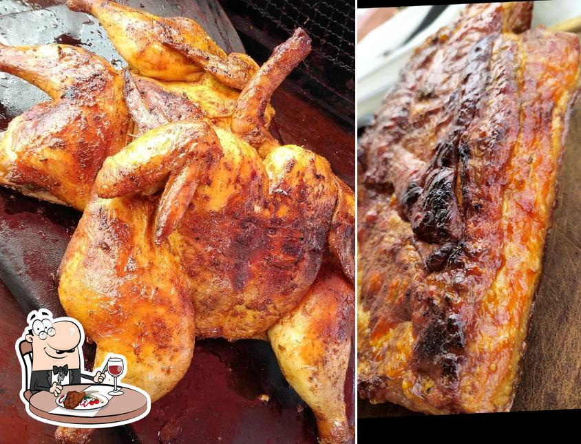 Escolha pratos de carne no Brasa Boa - Burger e Assados