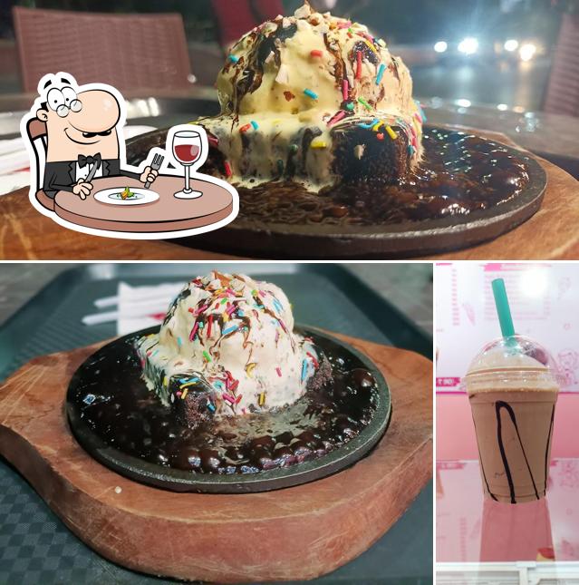 Food at Celesty Ice Cream Parlour