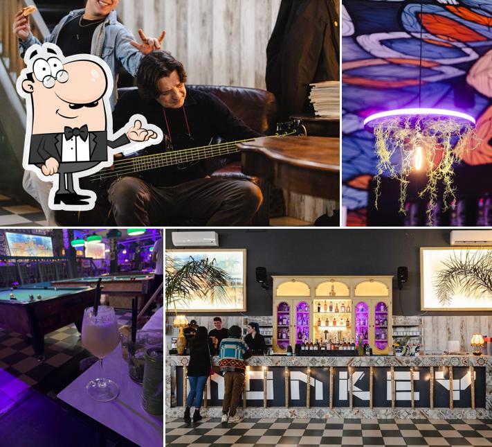 Gli interni di Monkey Factory