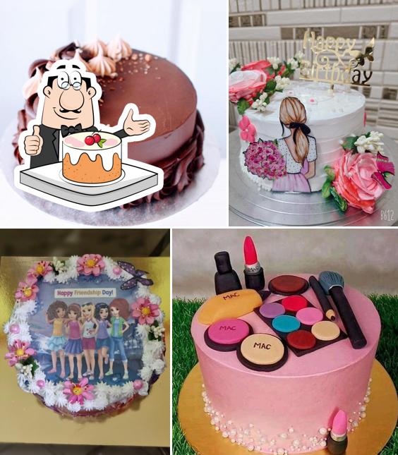 Here's a picture of Jiya's yummy cake