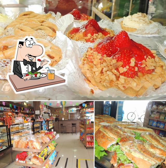 Comida em Panificadora e Confeitaria Monte Azul/ Portão