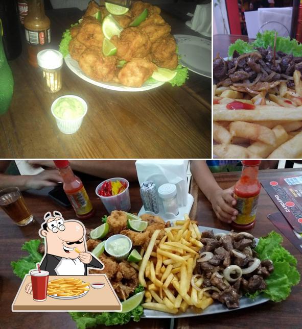 Peça cbatatas fritas francesas no Point Do Paulinho