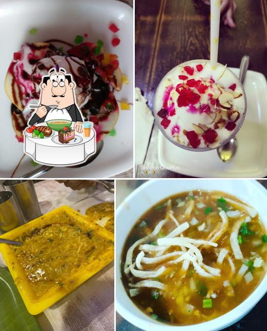 Hot and sour soup at Radha Krishna Pure Veg Family Restaurant