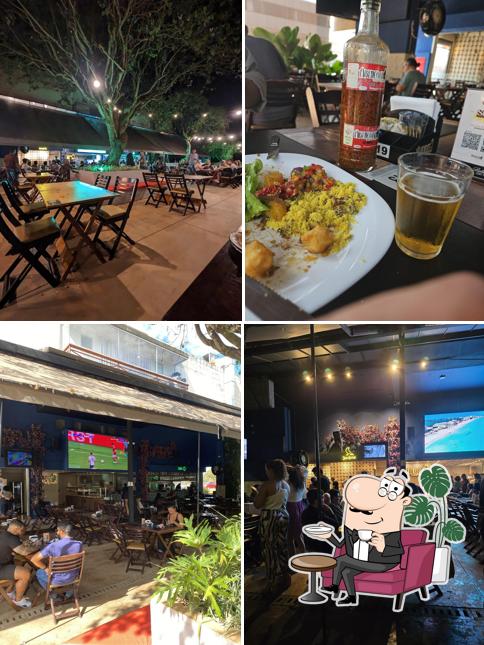 O interior do Abençoado Bar Norte