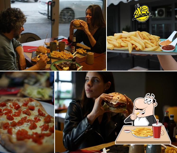 Hambè fritti e cucina