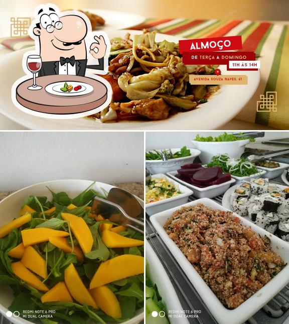 Comida em Restaurante La Mestiça