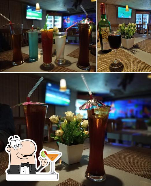 Get a drink from the menu