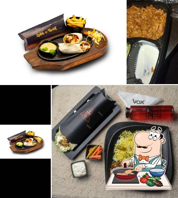 Chicken curry at Vox Qabil-e-Tareef Legendary Shawarma and Wraps