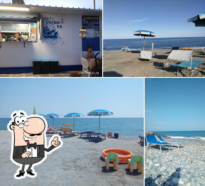 Gli interni di Chiosco Il Galeone