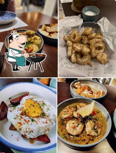 Isabella's Tapas Bar provides meat dishes