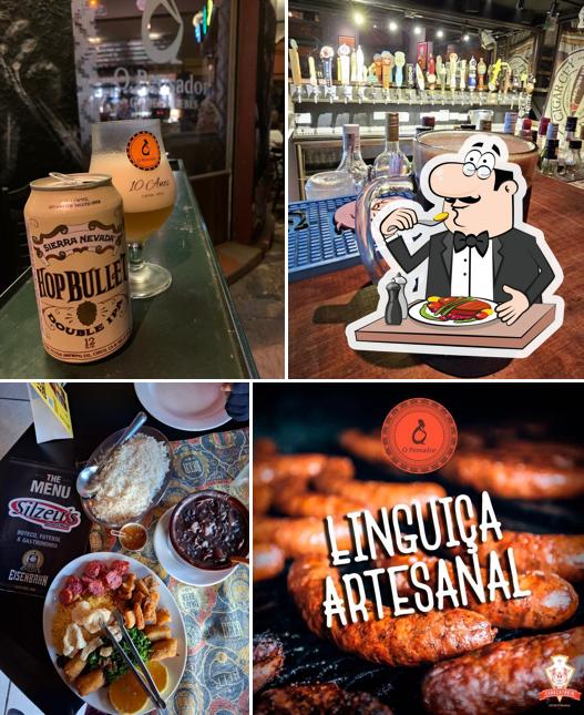 Platos en O Pensador Bar