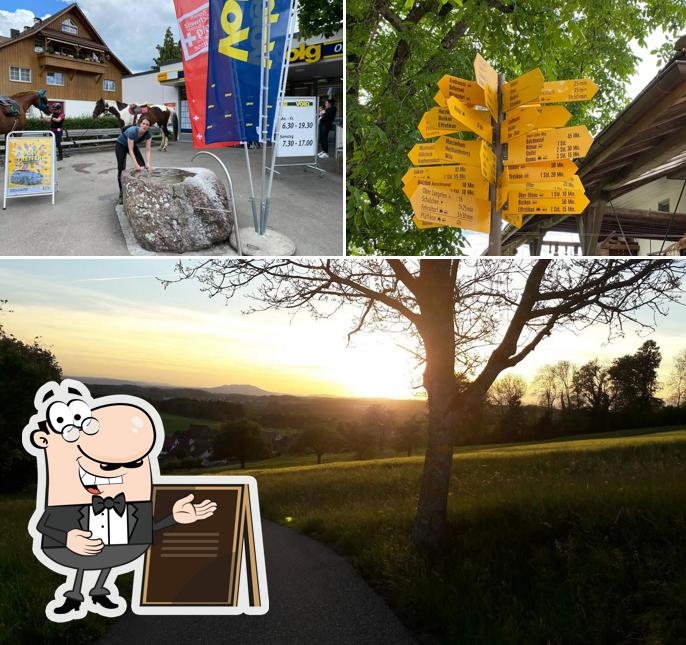 Gli esterni di Restaurant Bankett Wirtschaft zur Traube