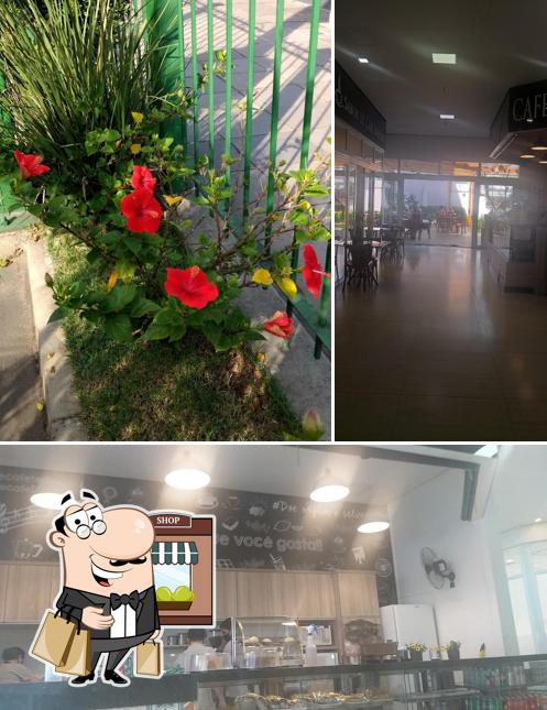 O exterior do Sabor de Café Cafeteria