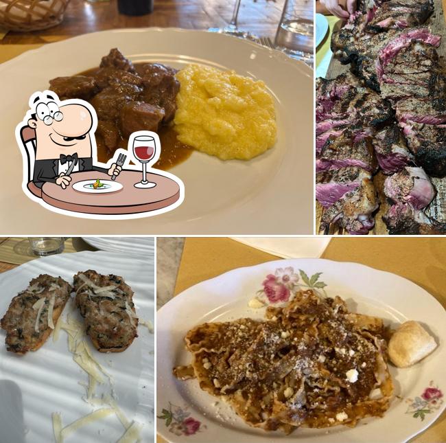 Platti al Trattoria Peposo