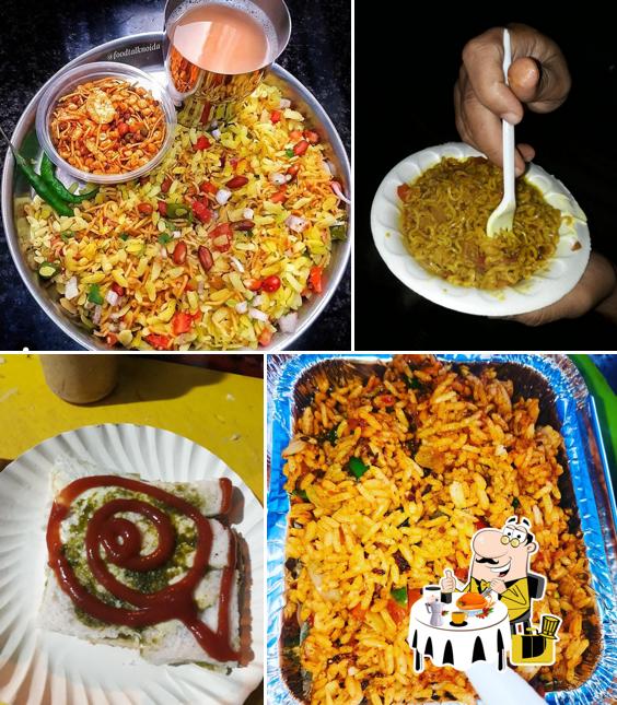 Meals at Time to time Ravi sandwich