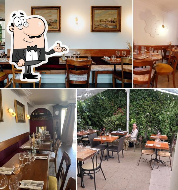 Dai un'occhiata agli interni di Bistrot Collette