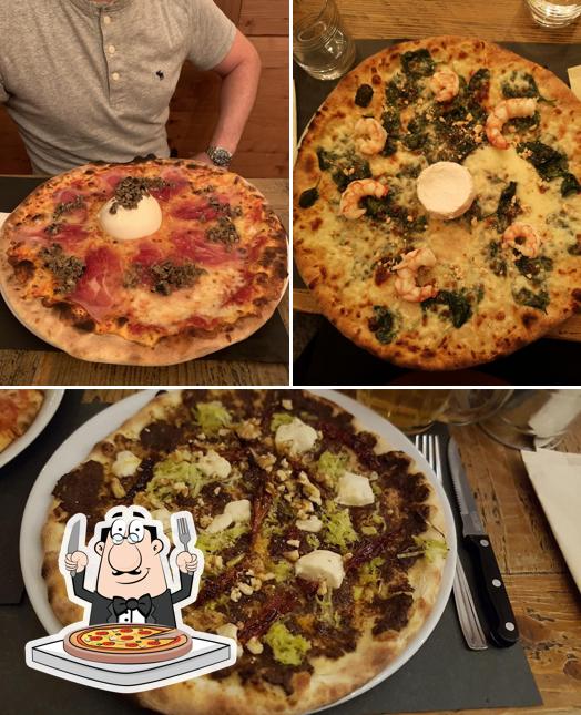 A Vecia Botte, puoi ordinare una bella pizza