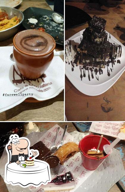 Nibs Experia serves a variety of sweet dishes