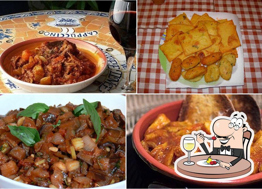 Cibo al Trattoria pizzeria la pecora nera