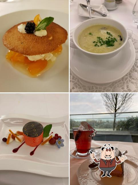 Mousse al cioccolato al Restaurant Bellerive im Park-Hotel am Rhein