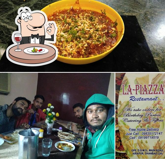 Food at La - Piazza Restaurant