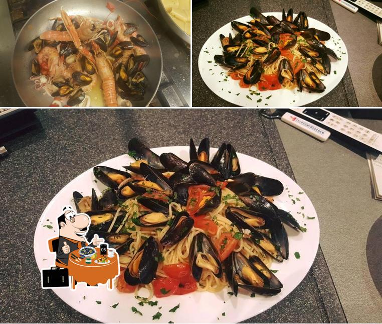Cozze al Pizzeria Angolo Italiano