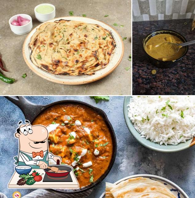 Chicken curry at Shiva Dhaba