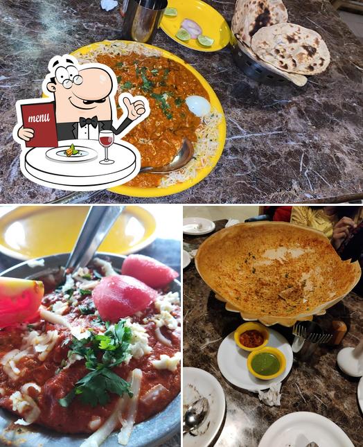 Food at Bamboos Hotel Family Garden Veg & Non-Veg Restaurant