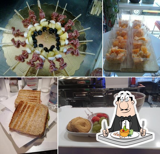 Cibo al Bar Milan 1958