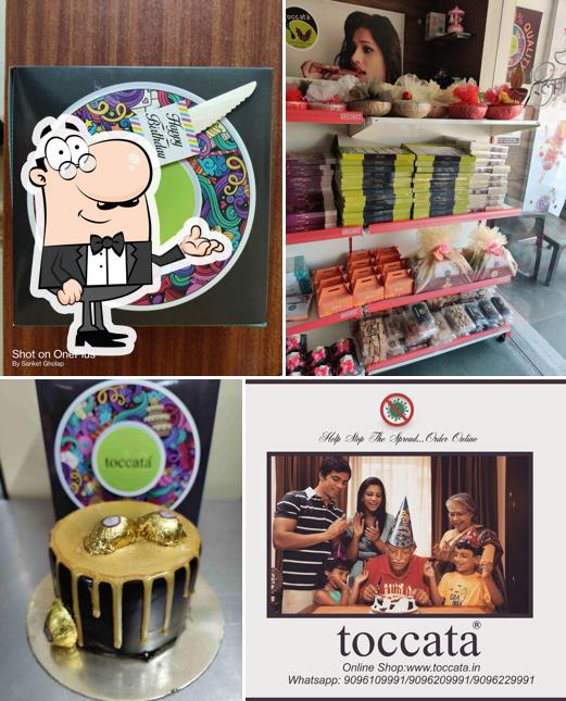 Take a seat at one of the tables at Toccata Cakes