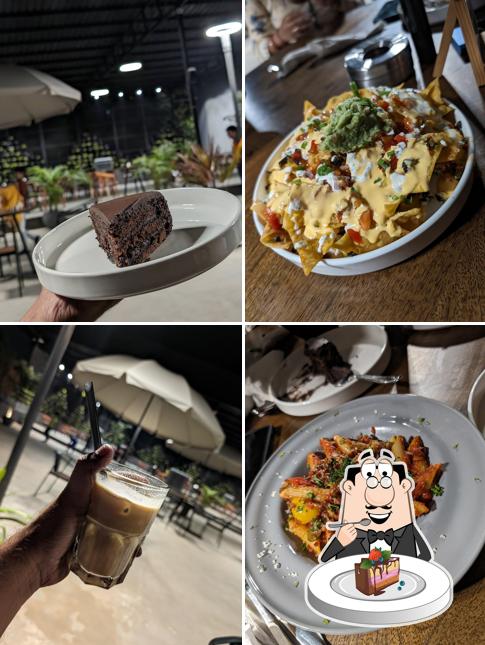 Chocolate cake at Artistry Cafe