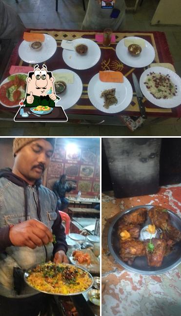 Among different things one can find food and interior at Bhavani Hotel