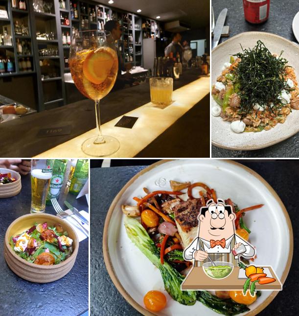 Salada de algas em Zimbro Cocktails & Co