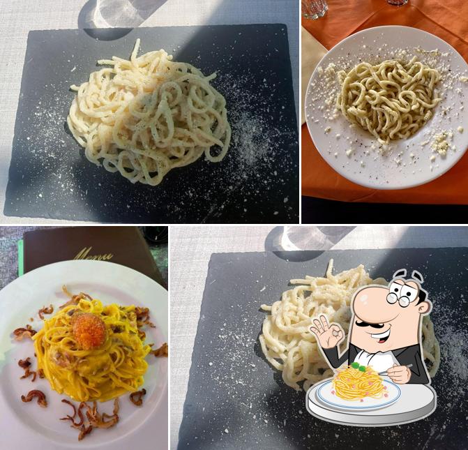 Spaghetti alla carbonara al Il Cantuccio