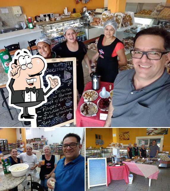 O interior do Panificadora TrigoBom