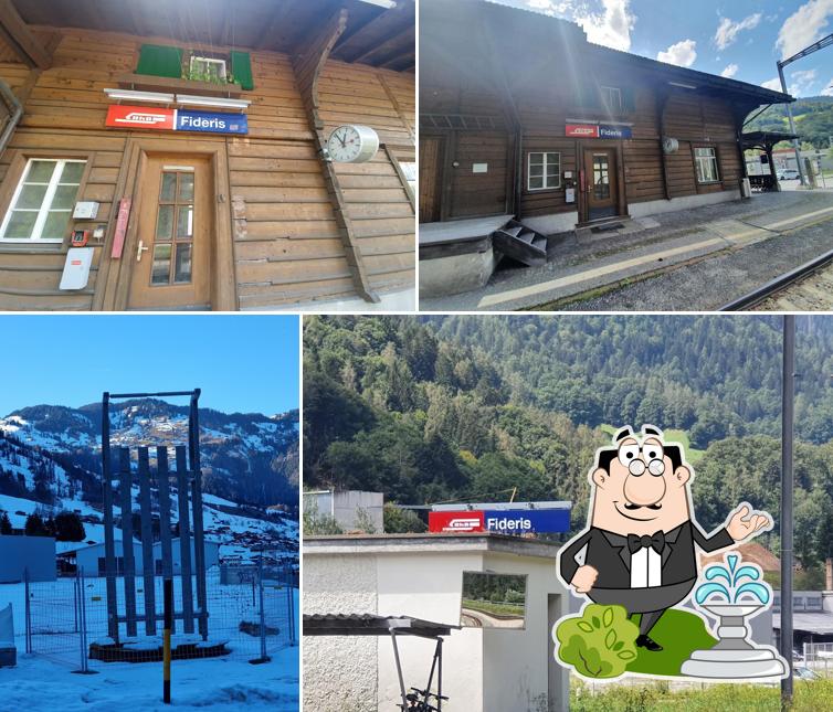 Gli esterni di Pizzeria Au