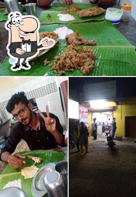 Here's a picture of Santhosh Mess