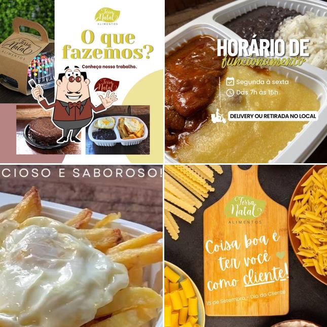 Platos en Terra Natal alimentos