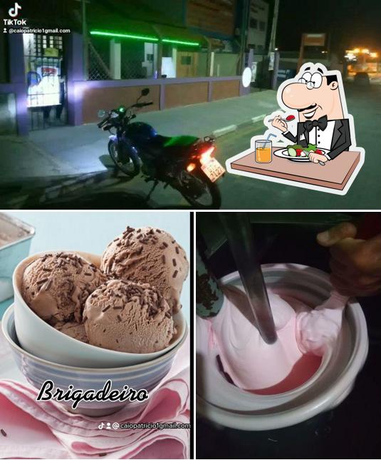 Esta é a imagem apresentando comida e exterior no Sorvelanches Cailuh Ice Cream Art'$ & Kosagotoza Burguer Art'$(Picolés, Milk-Shake, Aça, X Burguer, Pastéis, Pizzas, Sucos)