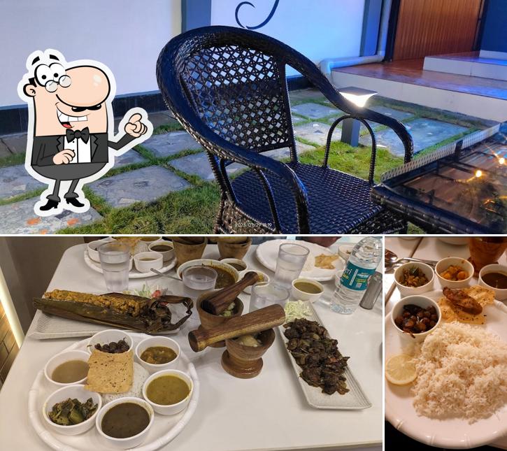 The image of interior and food at DAUCUS - Ethnic Restaurant & Cafe